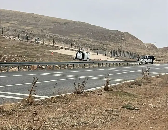 Batman-Hasankeyf Yolunda Trafik Kazası: 1 Yaralı