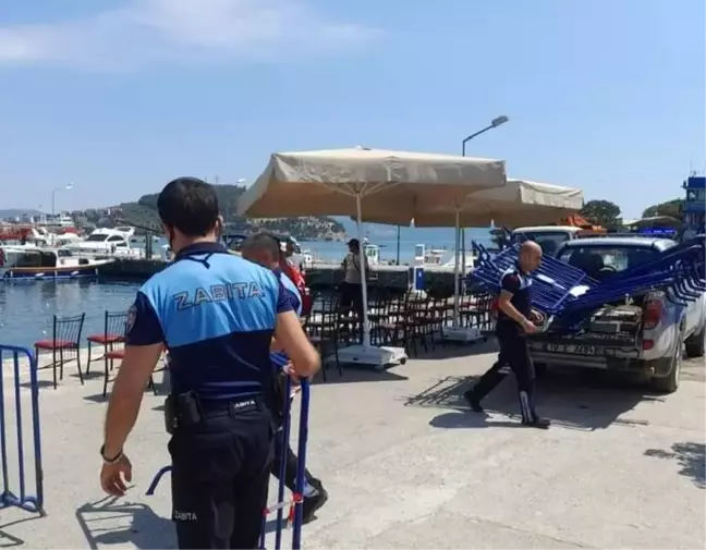 Erdek'te Zabıtadan Denetleme