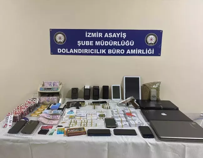 İzmir Merkezli Dolandırıcılık Operasyonunda 32 Kişi Tutuklandı