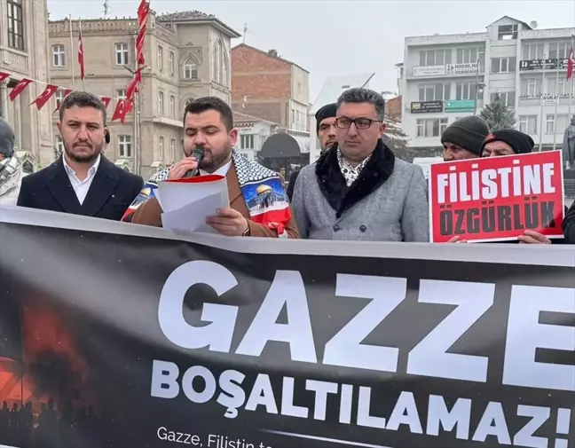 Konya ve Aksaray'da Gazze Protestosu