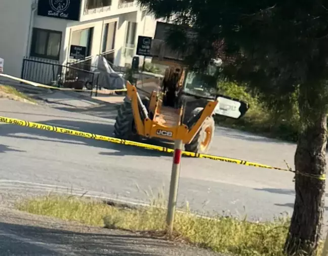 Çeşme'de Kepçe Operatörüne Silahlı Saldırı