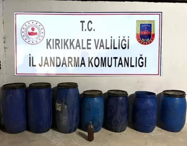 Kırıkkale'de 650 Litre Kaçak Şarap Ele Geçirildi