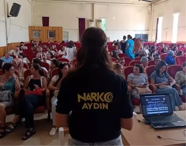 Didim'de Narkotik Ekipleri Öğrenci ve Öğretmenlere Bilgilendirme Yaptı