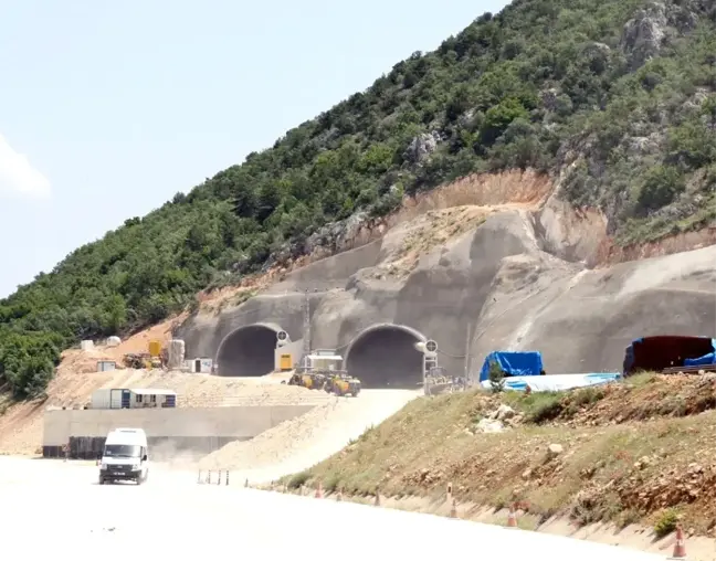 Kırkdilim'de T3 tünelindeki çalışmalar bu yıl tamamlanacak