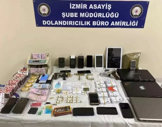 İzmir'de dolandırıcılık şebekesine operasyon: 69 şüpheli gözaltına alındı