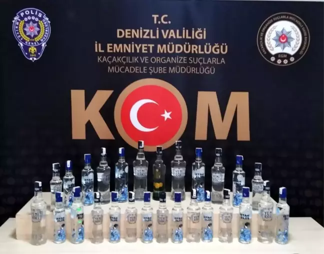 Denizli merkezli 7 ilde 'kaçak içki' operasyonu: 27 gözaltı