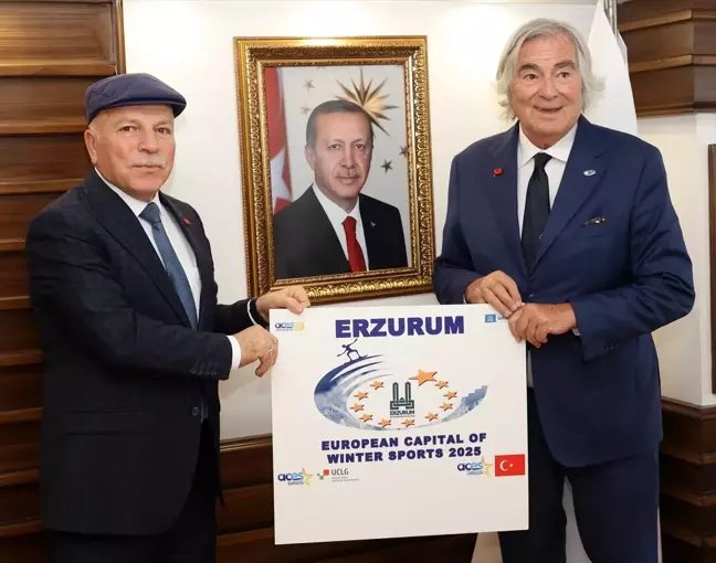 Erzurum 2025 yılında Avrupa Kış Sporları Başkenti seçildi