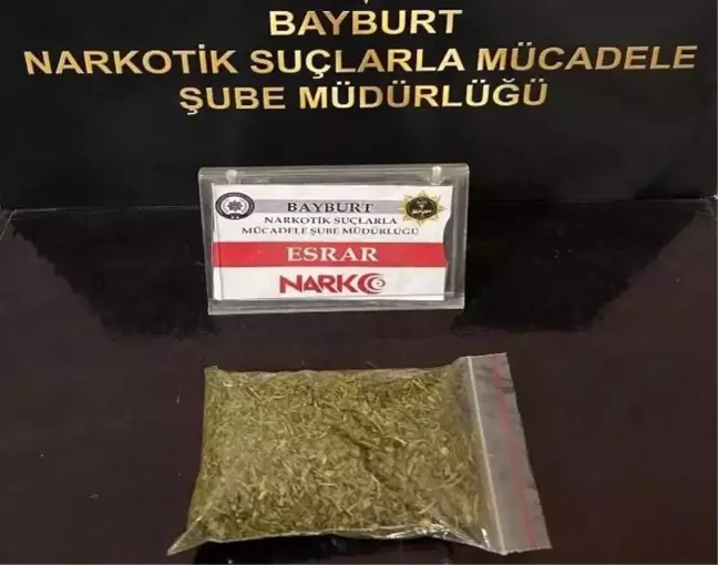 Bayburt'ta Yabancı Uyruklulara Uyuşturucu Operasyonu