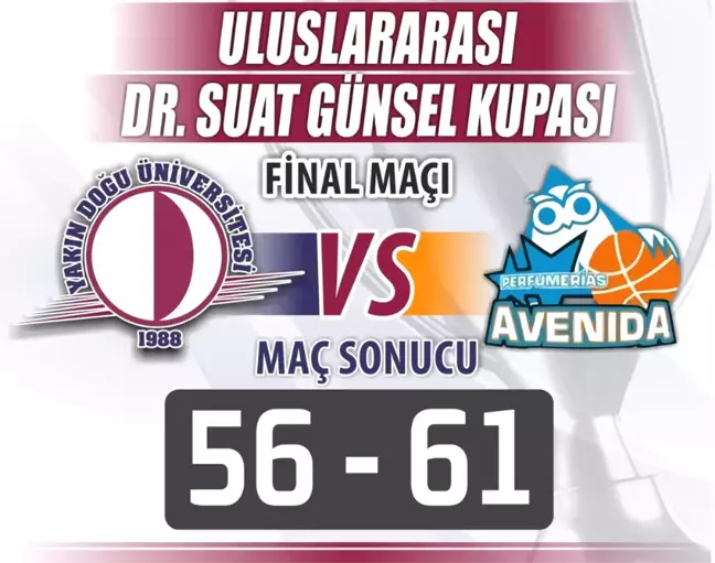 Yakın Doğu Üniversitesi Finalde Kaybetti