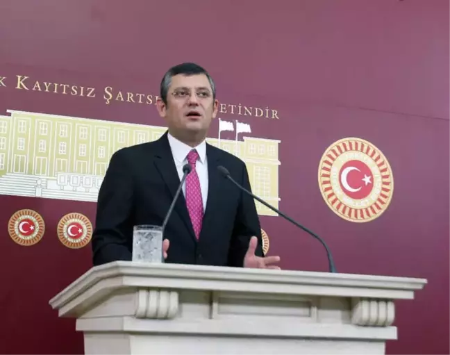 CHP Grup Başkanvekili Özgür Özel'e Uyarı Cezası