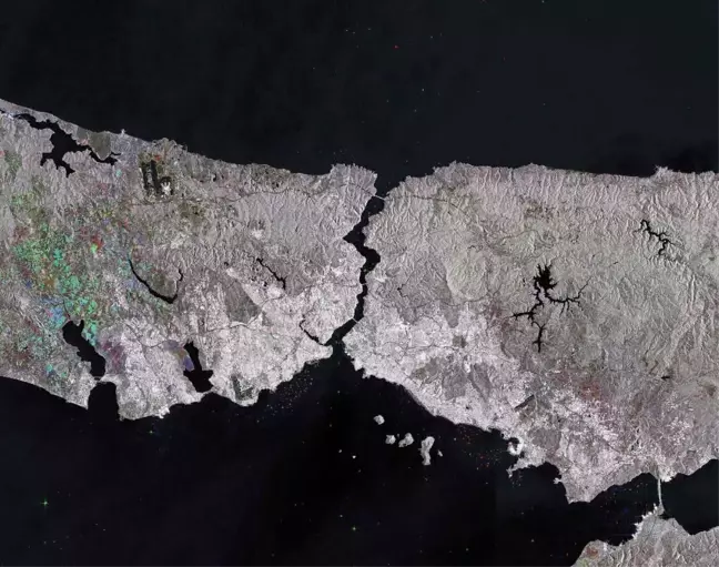 Avrupa Uzay Ajansı İstanbul Boğazı'nı Görüntüledi
