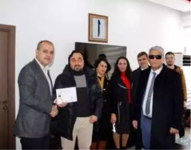 Görme Engelliler Derneği'nden Başkan Uzundemir'e teşekkür