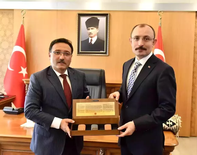 Muş politika haberleri: Bakan Muş, Kayseri Valiliğini ziyaret etti