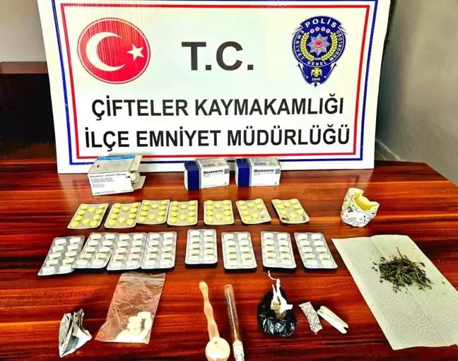 Çifteler'de Uyuşturucu Operasyonu: 3 Şüpheli Tutuklandı
