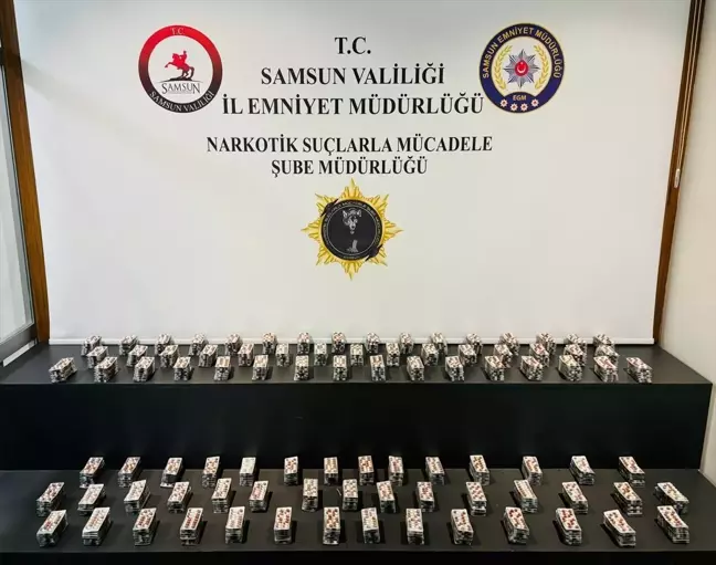 Samsun'da Uyuşturucu Operasyonu: 4 Gözaltı