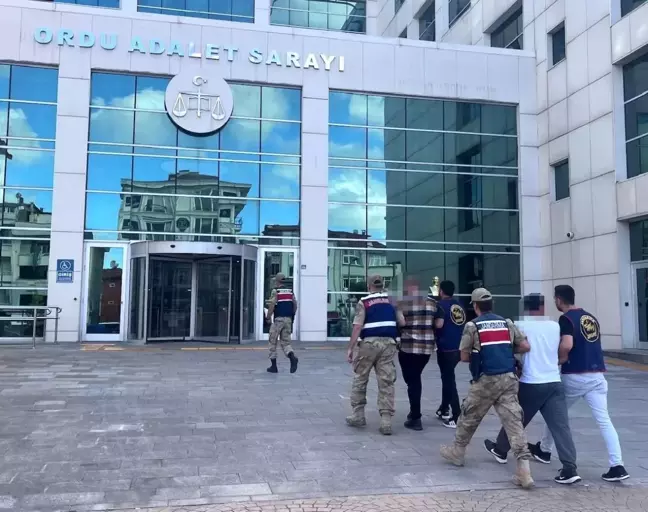 Ordu'da Hırsızlık Yapan 3 Şüpheli Tutuklandı