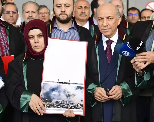 İstanbul 2 No'lu Baro Başkanı Yasin Şamlı, İsrail'in Gazze'ye yönelik saldırıları için Uluslararası Ceza Mahkemesine başvurdu