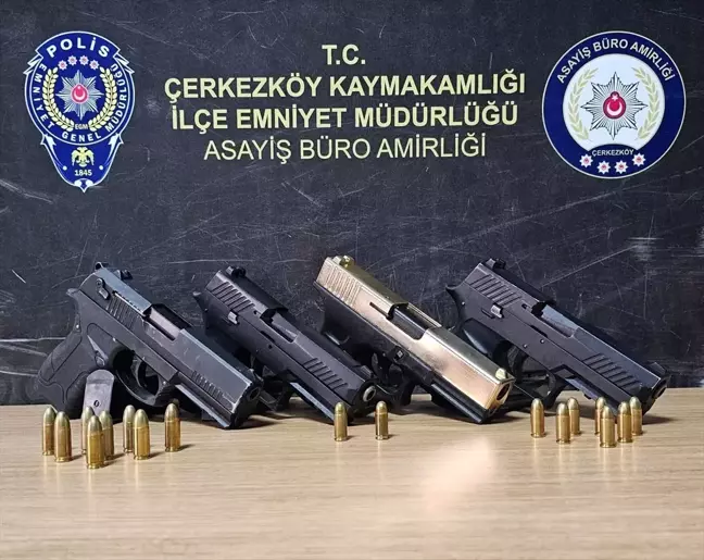 Tekirdağ ve Kırklareli'nde suç örgütü operasyonu: 6 şüpheli tutuklandı