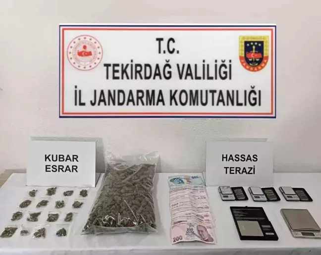 Tekirdağ'da Kaçak Makaron ve Uyuşturucu Operasyonu