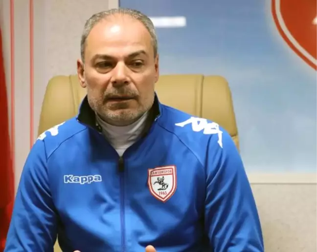 Samsunspor Teknik Direktörü İpekoğlu: 