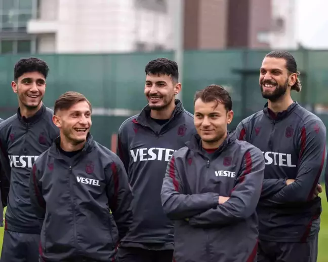 Şampiyon Trabzonspor, ilk antrenmanı yaptı