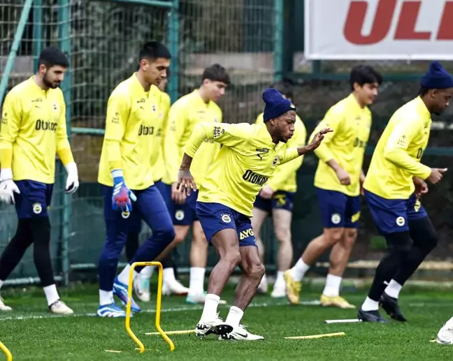 Fenerbahçe, Union Saint-Gilloise maçının hazırlıklarına başladı