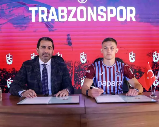 Trabzonspor, Danylo Sikan ile 4.5 Yıllık Sözleşme İmzaladı