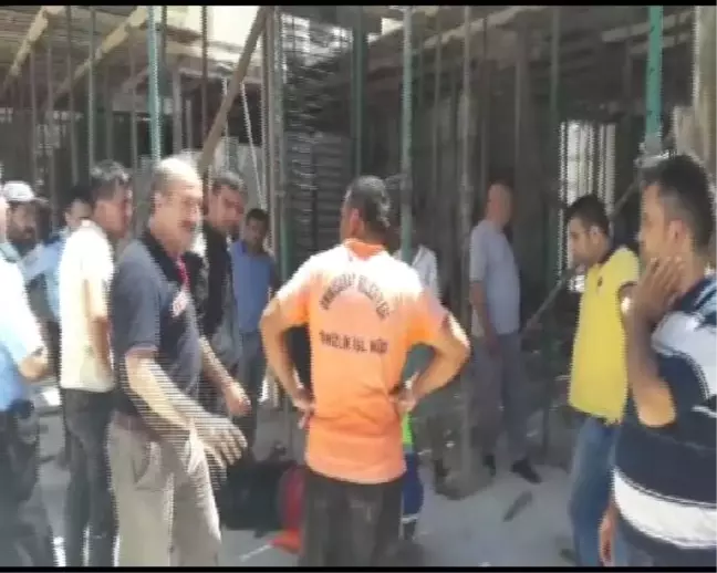Kahramanmaraş'ta İnşatta Göçük: 3 Yaralı