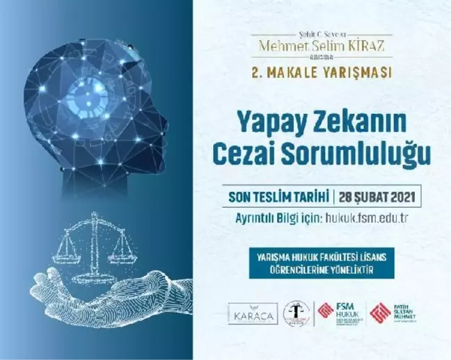 Son dakika haberi! FSMVÜ öğrencilerinden şehit savcı Kiraz'ın anısına makale yarışması