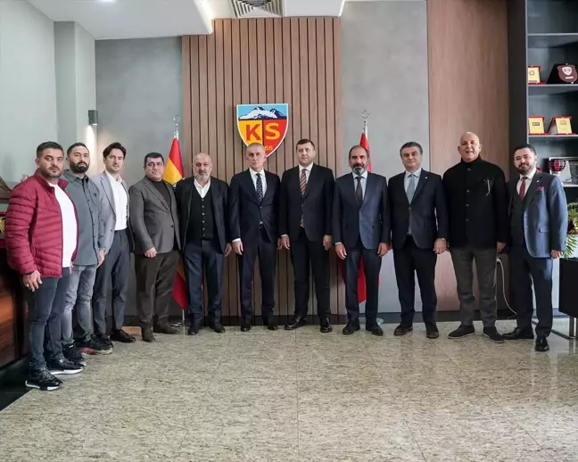 TFF Başkanı Hacıosmanoğlu Kayserispor'u Ziyaret Etti