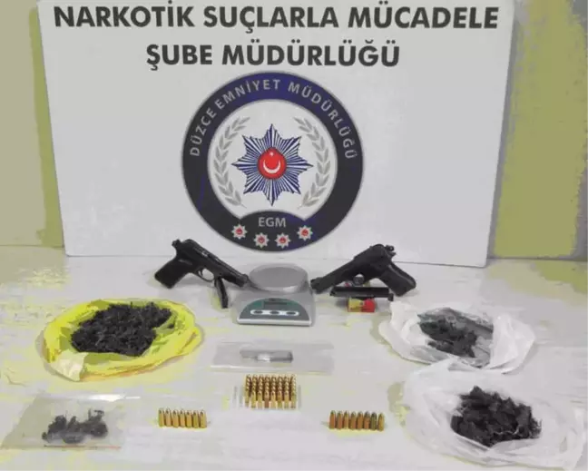 Düzce Emniyet Müdürlüğünden Uyuşturucu Operasyonu