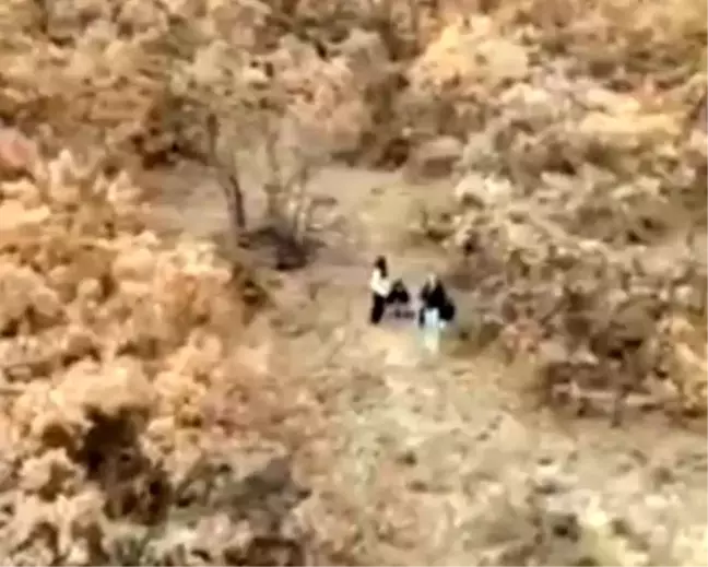 Tunceli'de Kaybolan 5 Kız Çocuğu Dron ile Bulundu