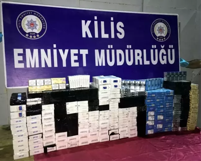 Kilis'te Kaçak Sigara Operasyonu