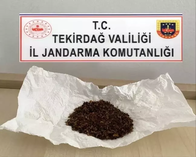 Tekirdağ'da Uyuşturucu ve Ruhsatsız Silah Operasyonu