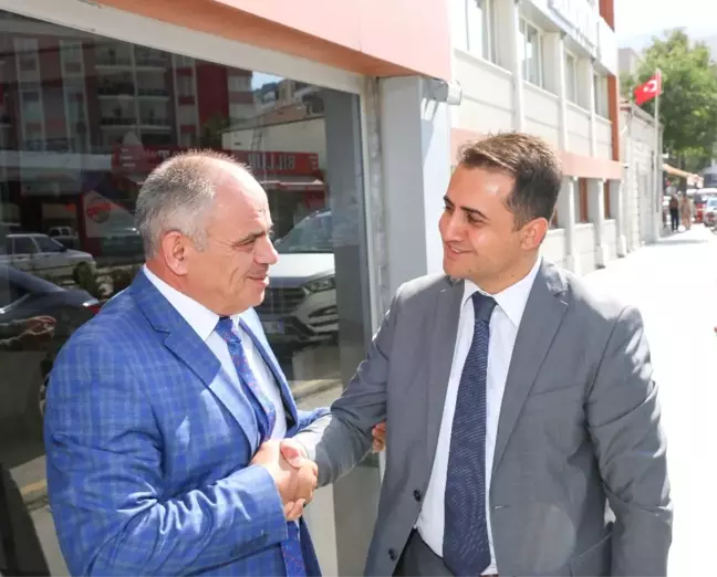 Kaymakam Çığ'dan Başkan Öztürk'e Veda Ziyareti
