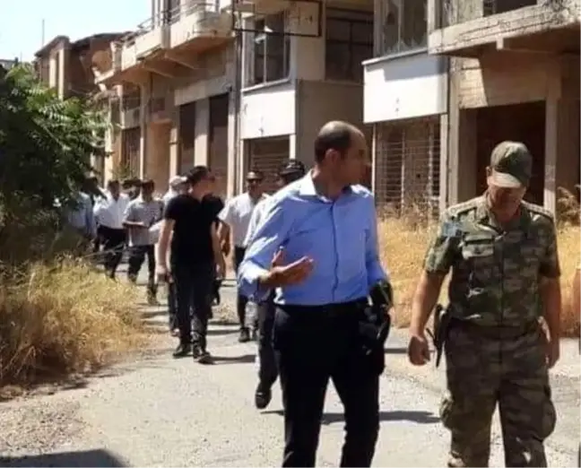 Hayalet şehir Maraş'ta envanter çalışmalarından ilk kareler