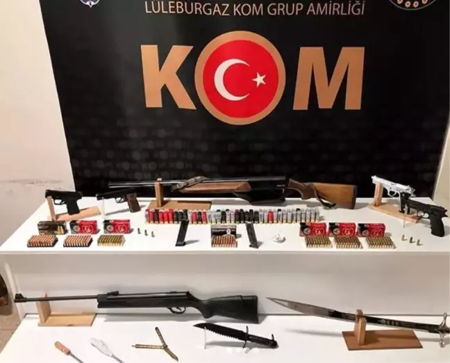 Kırklareli'nde Organize Suç Operasyonu: 13 Şüpheli Yakalandı