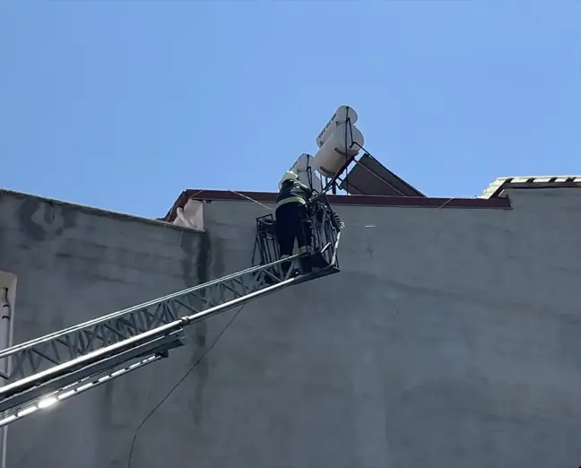 Kabloya Takılan Leylek Dalaman'da Kurtarıldı