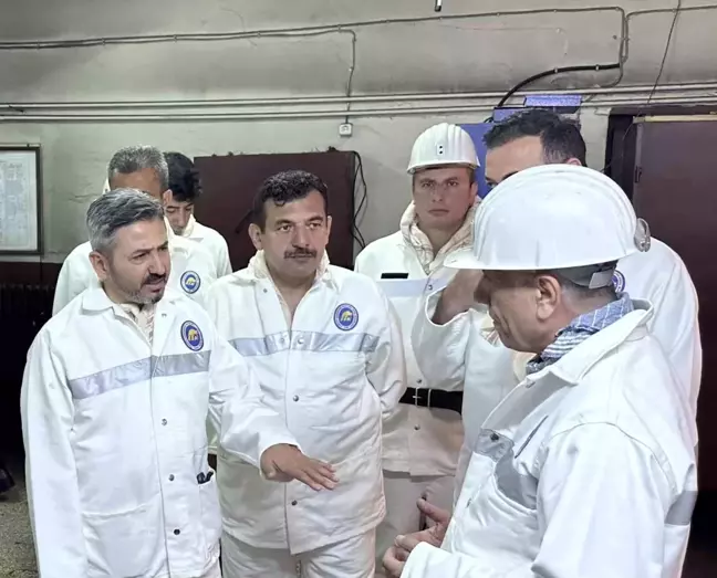 Bakan Yardımcısı Ahmet Aydın Zonguldak'ta Maden İşçileriyle Buluştu
