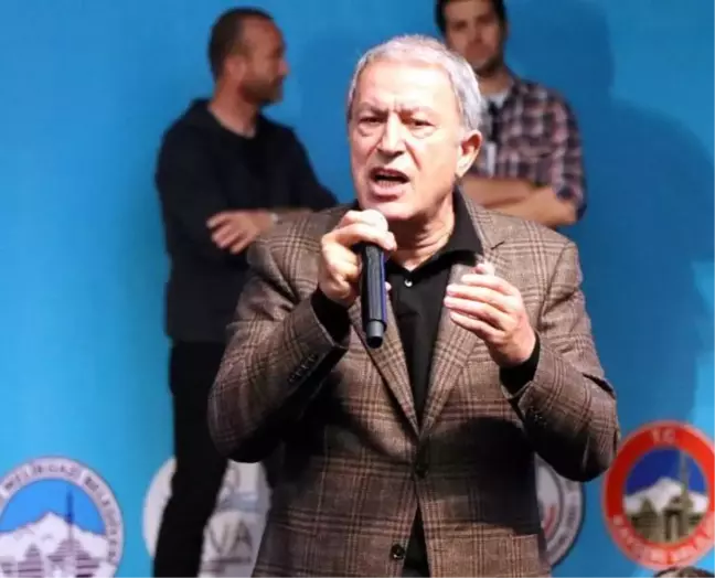 Milli Savunma Bakanı Akar: Bizim yaptığımız operasyonlar sadece teröristlere karşı