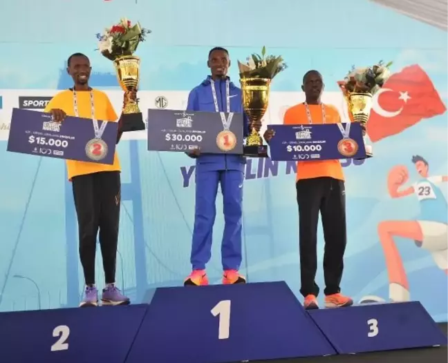 İSTANBUL MARATONU'NA KENYALI ATLETLER DAMGA VURDU 1