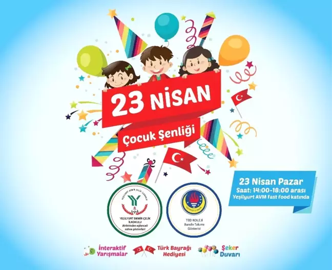 Atakum'da 23 Nisan Coşkusu Avm'de