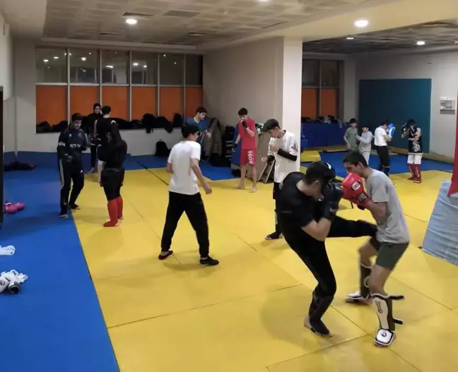 Muş'ta Muay Thai Kursuna Yoğun İlgi