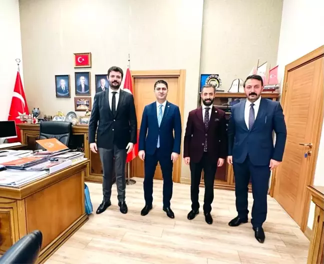 MHP 28. dönem Erzurum milletvekili adayı Ankara'da temaslarda bulundu