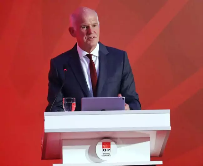 Papandreu Konuşmasına Türkçe Başladı