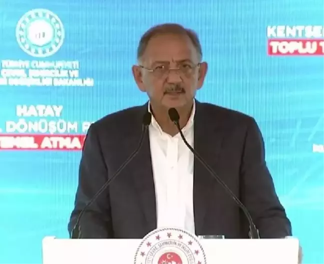 Cumhurbaşkanı Erdoğan: Hatay şehir merkezinin inşası için ilk kazmayı vuruyoruz (2)