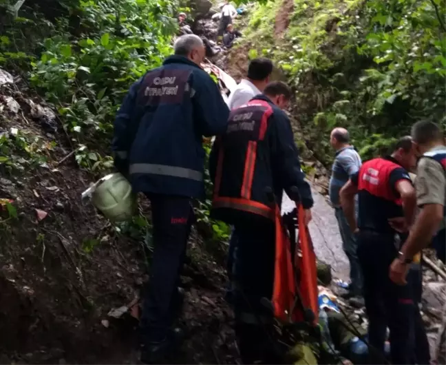 Ordu'da fındık işçileri kaza yaptı : 1 ölü, 14 yaralı