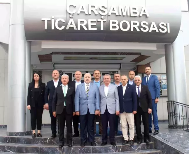 Samsun TSO ve Çarşamba TB, fındıkta kokarca ve finansman sorunlarını görüştü