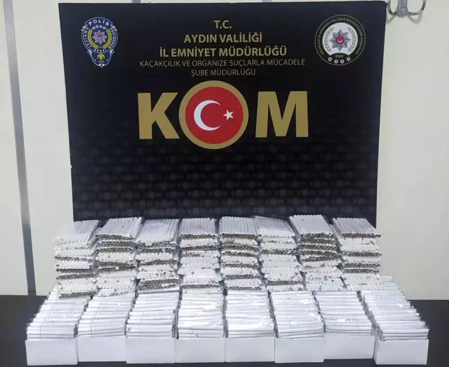 Aydın'da Kaçak Sigara Operasyonu: 880 Paket Ele Geçirildi