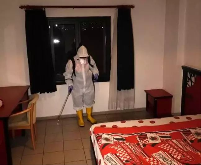 Gençlerbirliği İlhan Cavcav Tesisleri dezenfekte edildi